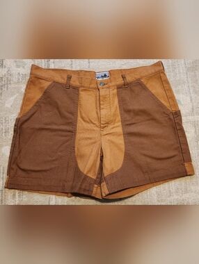 RARE Mens Patagonia The Original Stand Up Shorts Road to Regenerative. Size 38.